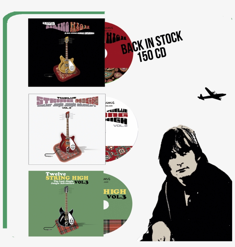 Image Of Twelve String High On Cd - Poster, transparent png download
