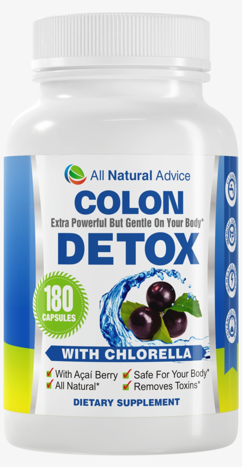Pure Colon Cleanse Detox - Superfood, transparent png download