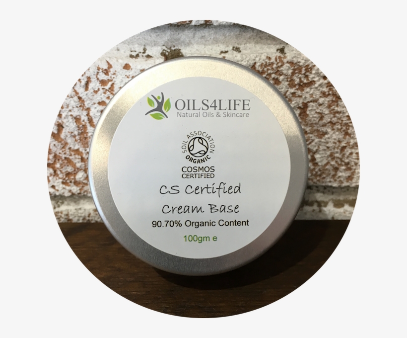 Cosmos Certified Cream Base - Circle, transparent png download