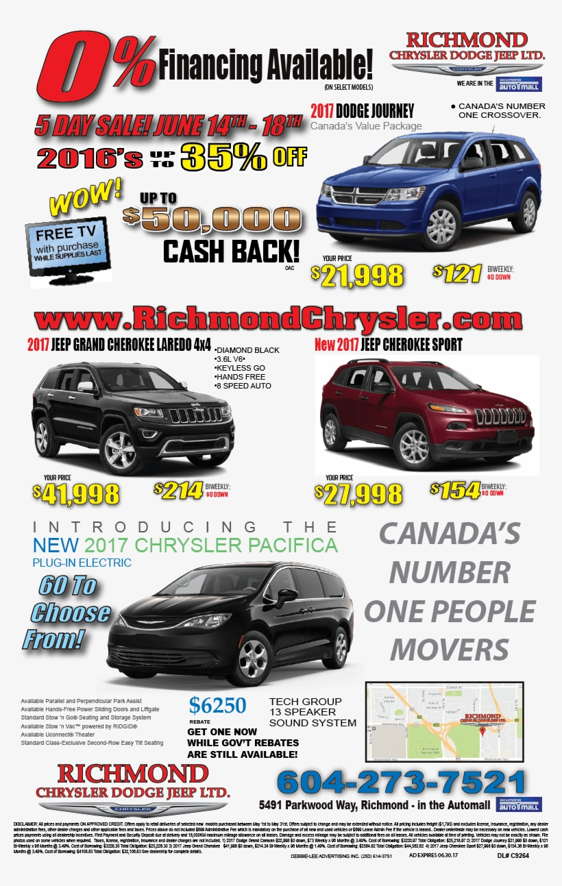 Richmond Chrysler June 2 - Executive Car, transparent png download