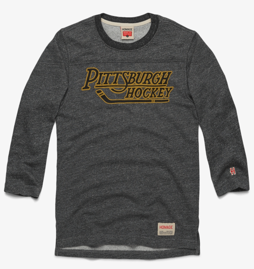Pittsburgh Hockey Stick Football Shirt - Coat, transparent png download