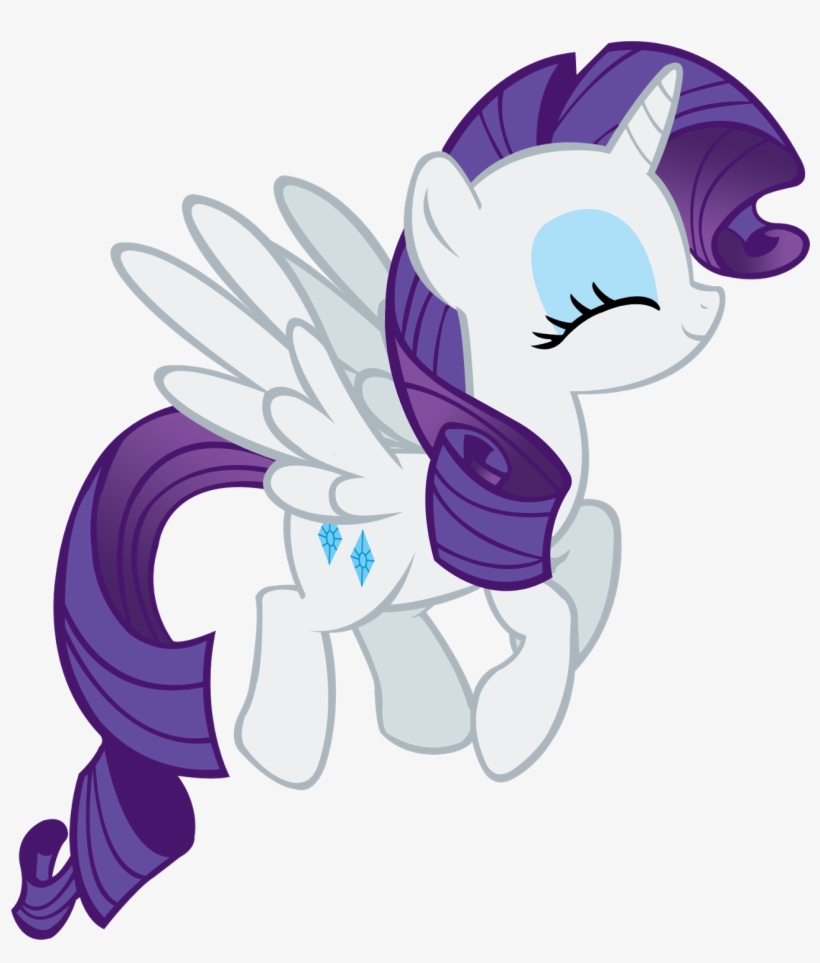 Unicórnios Png Imagens Png - Rarity As A Alicorn, transparent png download