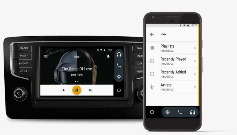Plex Android Auto, transparent png download