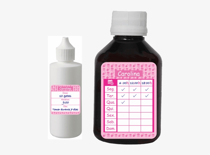 Kit De Etiquetas Para Medicamentos Et8951 - Plastic Bottle, transparent png download