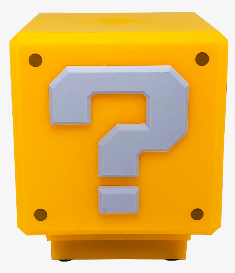 Luminária Interrogação Super Mario - Number, transparent png download