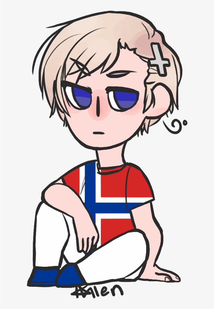 Kitkatkatee Hetalia Stickers Part 2 - Hetalia Norway Trans, transparent png download