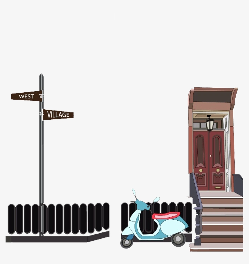 West Village Snapchat Geofilter - West Village Snapchat Filter, transparent png download