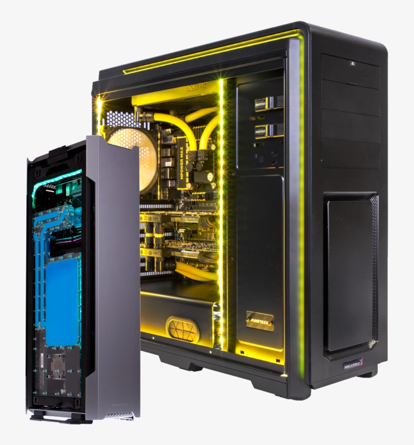 Choosing The Right Case For Your Loop - External Water Cooling For Pc, transparent png download