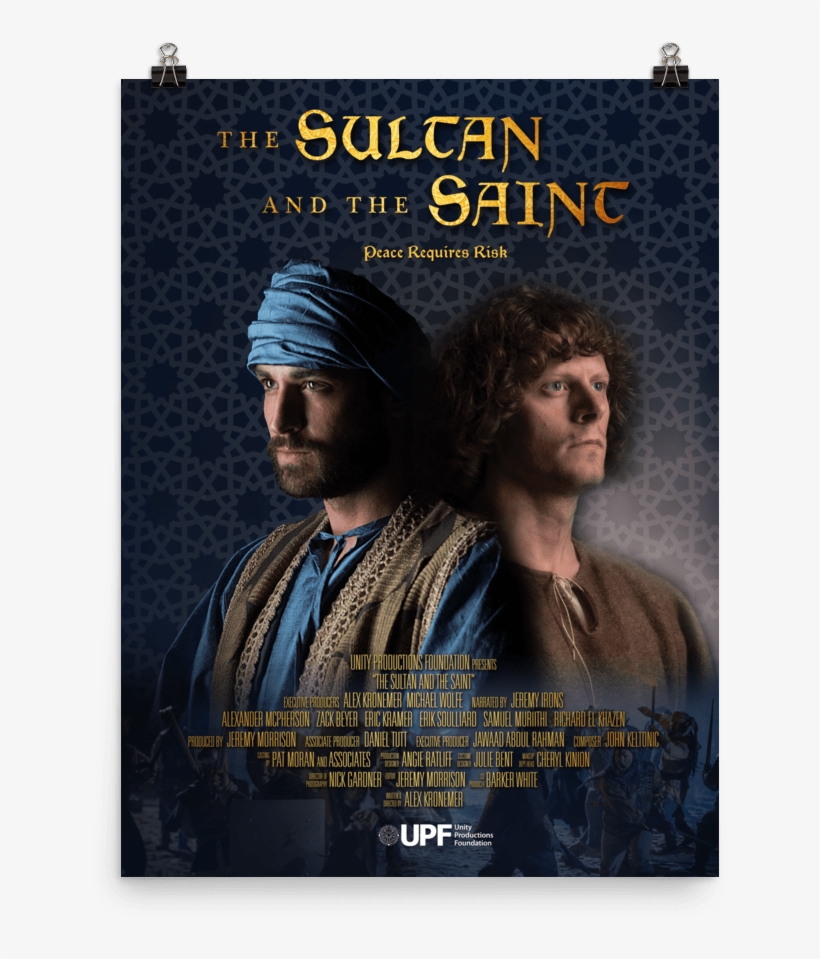 Sultan And The Saint Unframed Movie Poster 1 18 X - St Francis Saint And The Sultan, transparent png download
