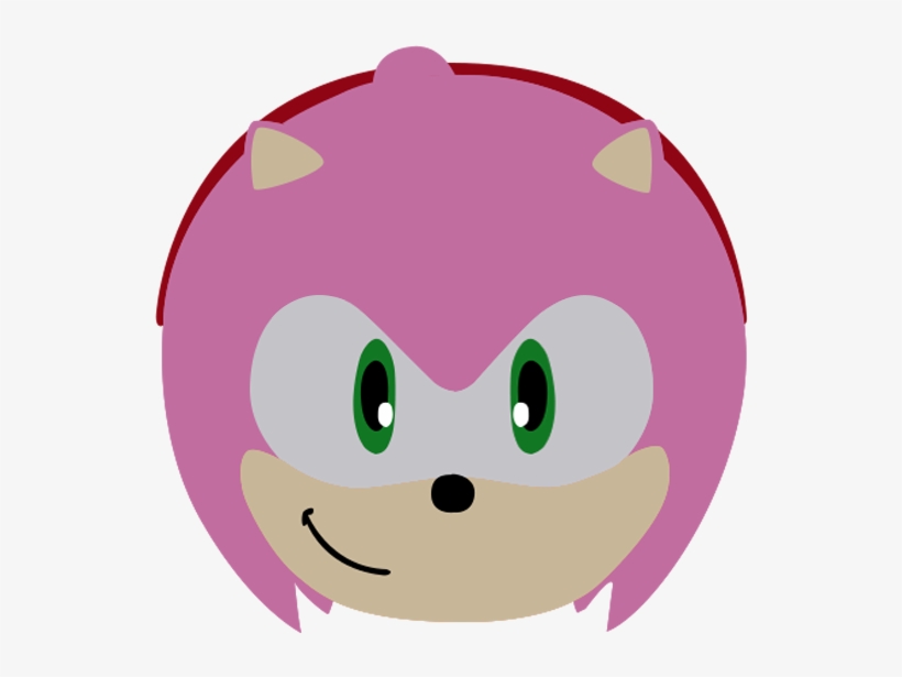 Lego Amy Hud,vector Icon By Soniconbox - Cartoon, transparent png download