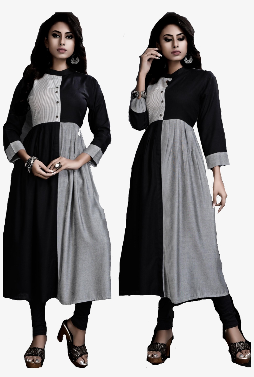 Gown Style Kurti, transparent png download