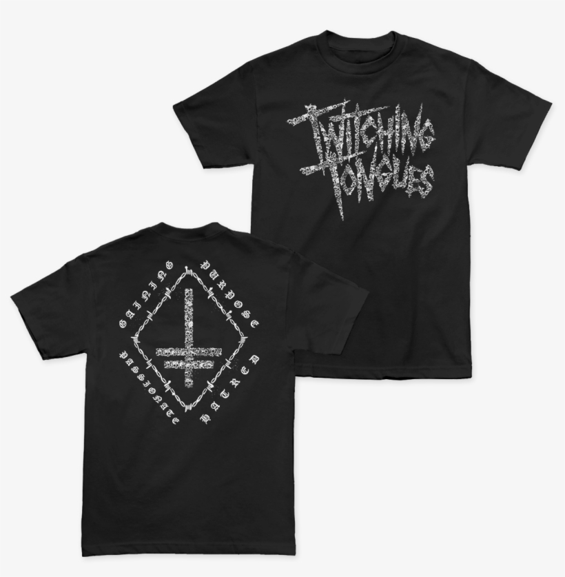 Twitching Tongues "skull Fill" Shirt - Vision Of Disorder Shirt, transparent png download
