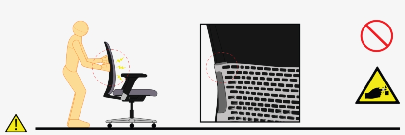 Please Don't Put Your Fingers Into The Root Segment - Office Chair, transparent png download