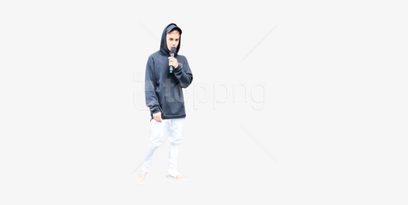 Free Png Justin Bieber Singing Png - Girl, transparent png download