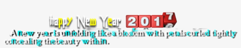 Happy New Year Picsart Editing Png - Orange, transparent png download