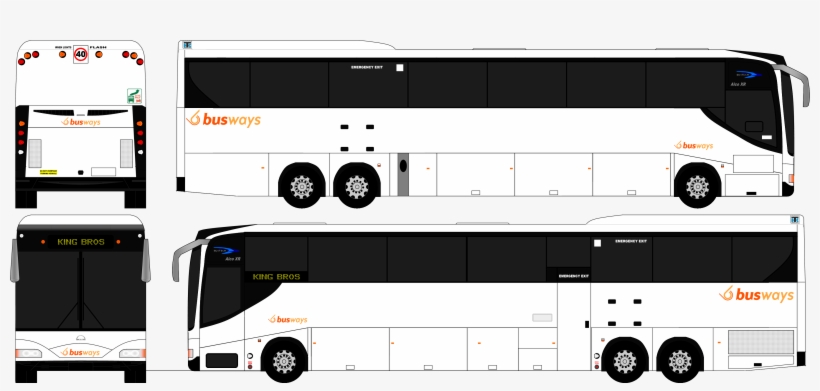 Atdb • View Topic - Tour Bus Service, transparent png download