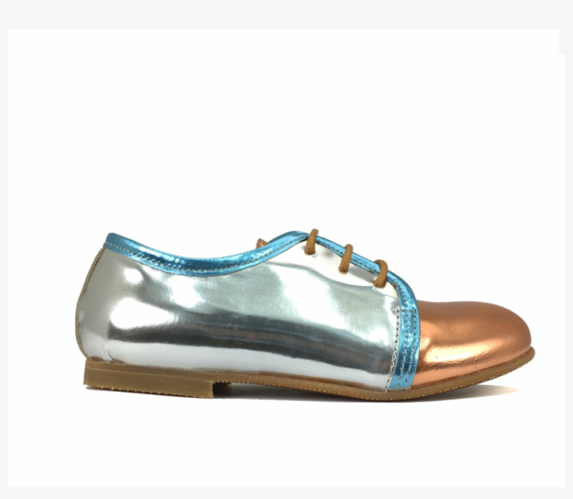 Colorful Metallic Derby - Ballet Flat, transparent png download