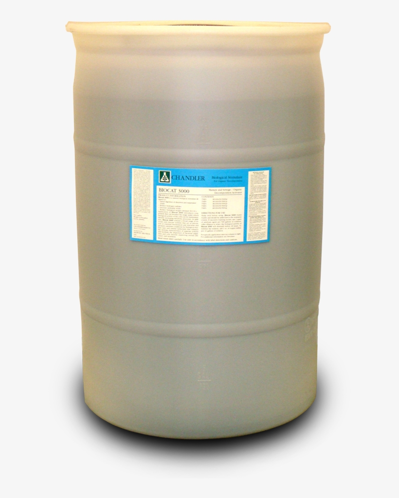 Chandler Biocat 3000 30 Gallon Drum - Plastic, transparent png download
