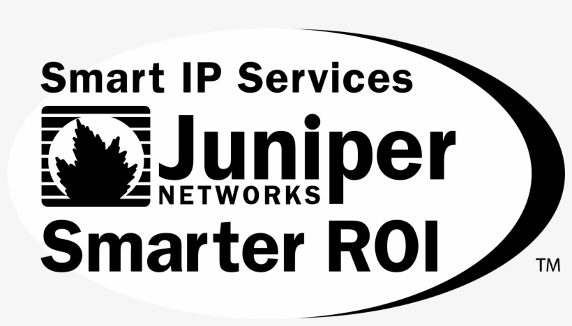 Smart Ip Services Smarter Roi Logo Png Transparent - Juniper Networks, transparent png download