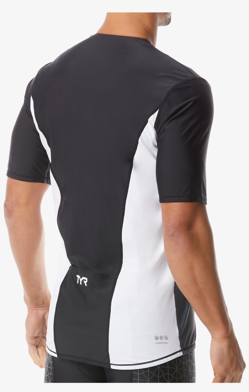 Tyr Men' Competitor Short Sleeve Top - Man, transparent png download