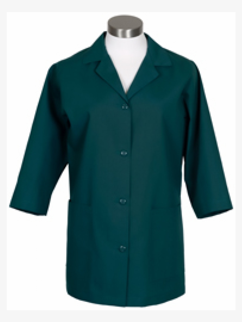 Female Smock, Teal - Overcoat, transparent png download