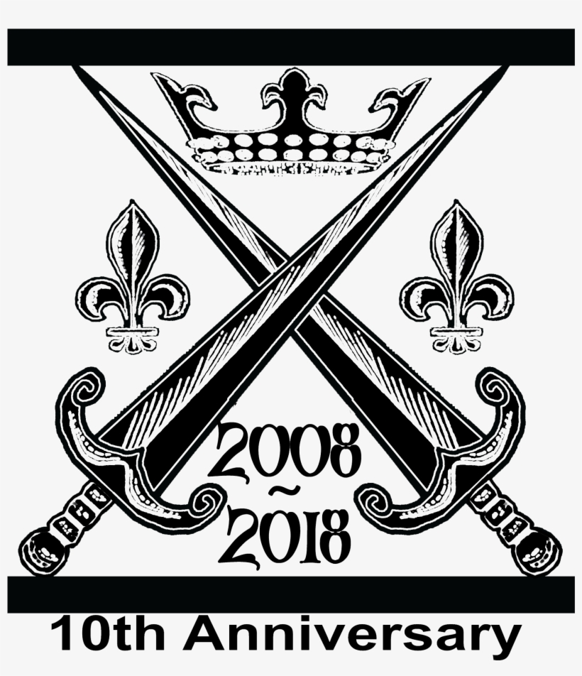 10th Anniversary Logo - Illustration, transparent png download