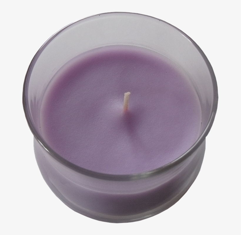 Candle, Glass, Violet, Lighting, Decoration, Light - Candle, transparent png download