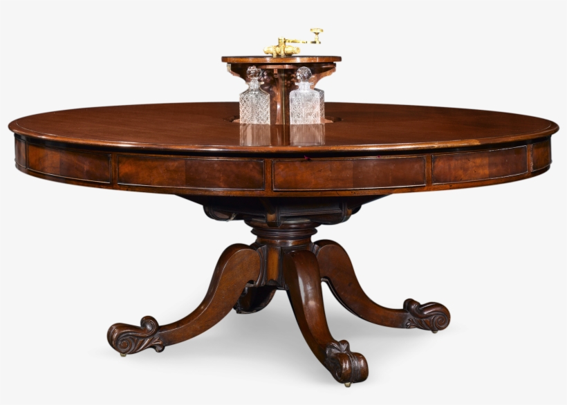 Antique Irish Furniture, Antique Mechanical Furniture, - Table, transparent png download