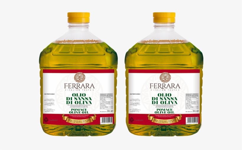Olio Di Sansa Di Oliva - Plastic Bottle, transparent png download