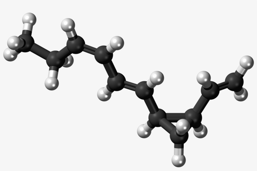 Dictyopterene D Molecule Ball - Monochrome, transparent png download