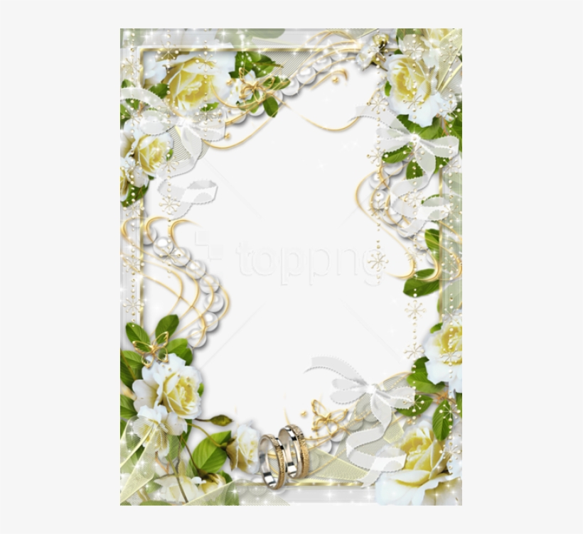 Free Png Best Stock Photos Beautiful Transparent Soft - Png Wedding Picture Frame, transparent png download