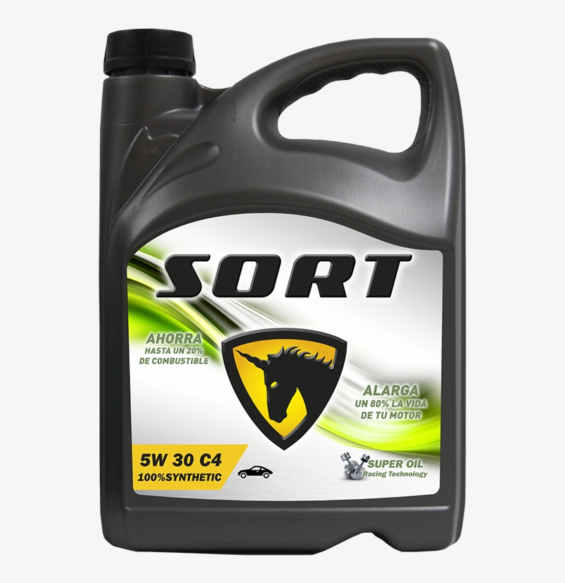 Motor Oil Car 5w30 C4 100% Synthetic - Sort 5w30, transparent png download