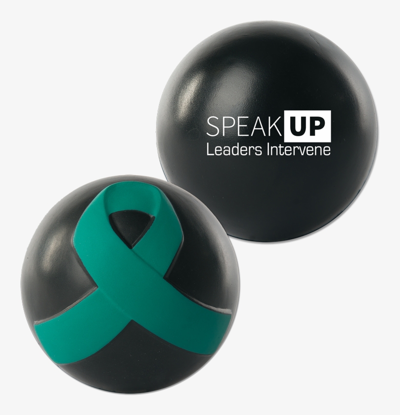 Contour Ribbon Stress Ball - Sphere, transparent png download