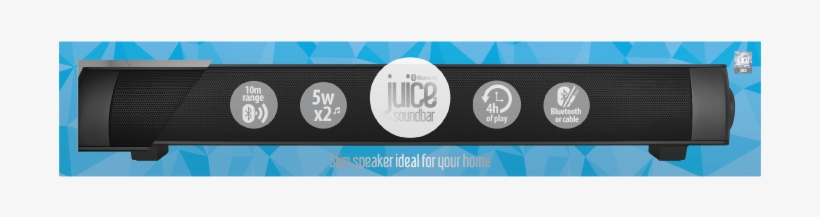 Juice<sup>®</sup> Mini Soundbar - Pool, transparent png download
