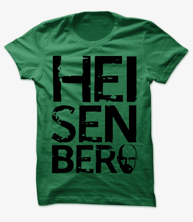 Heisenberg Green Shirt - Mockup, transparent png download