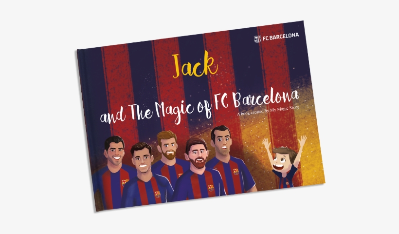 The Personalised Book Of Fc Barcelona - Fc Barcelona, transparent png download