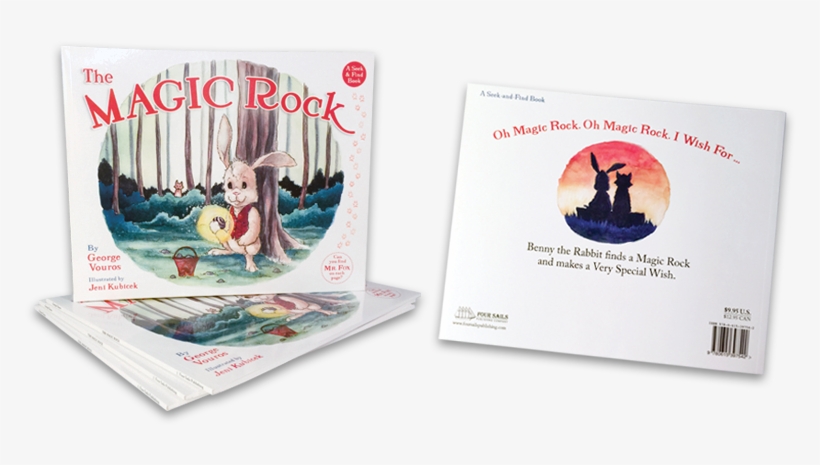 The Magic Rock Book Cover Design - Novel, transparent png download