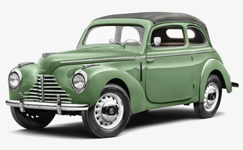 Škoda 1101 "tudor" - Antique Car, transparent png download