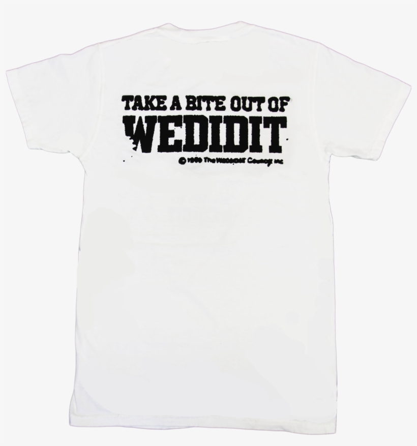 Crimedog White Tee - Active Shirt, transparent png download