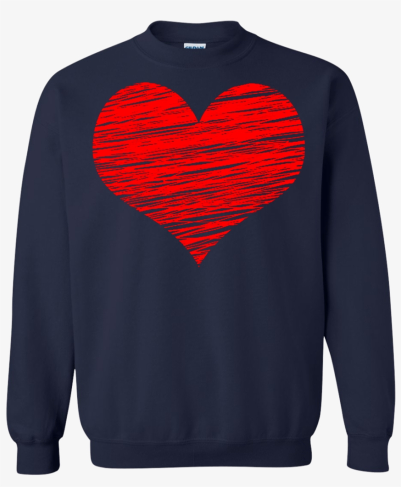 Valentines Day Shirt Red Glitter Heart T-shirt - Shirt, transparent png download