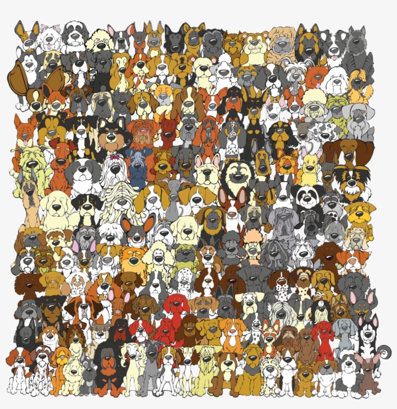 "find The Panda" Dog Edition Framed Print Angry Squirrel - Melatih Ketajaman Mata, transparent png download