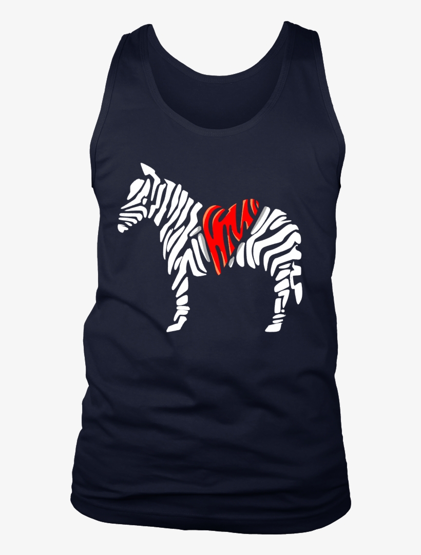 Zebra Print, Love Zebras, Animal Awareness Graphic - Shirt, transparent png download
