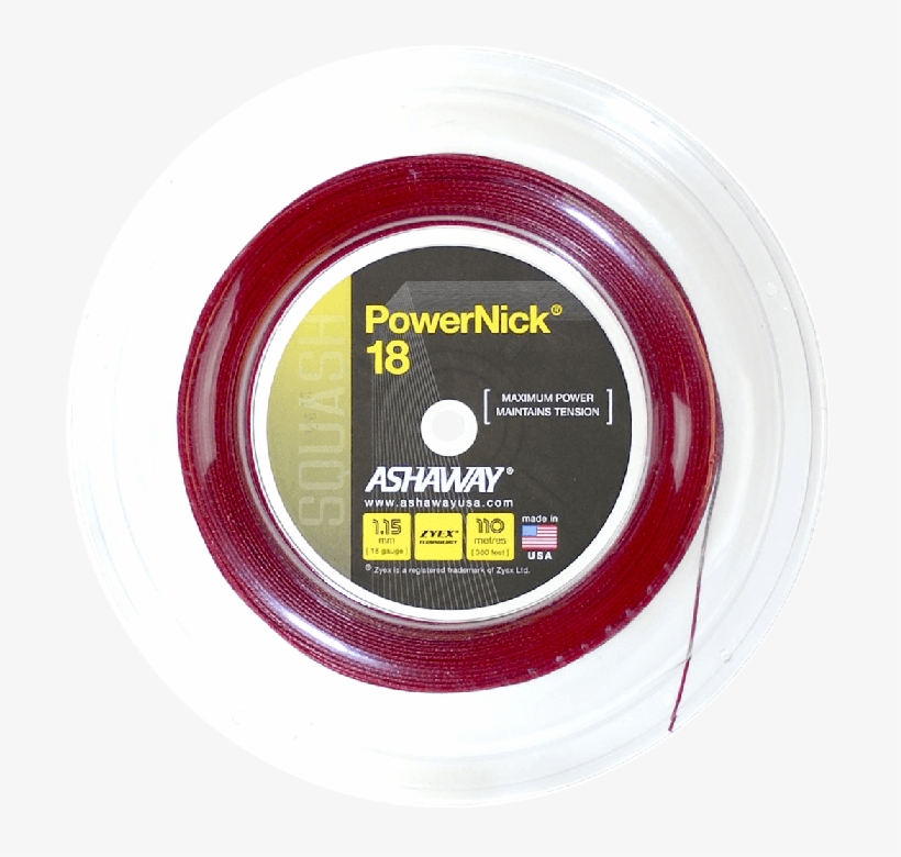 Ashaway Powernick 18 Squash Squash String Packages, transparent png download