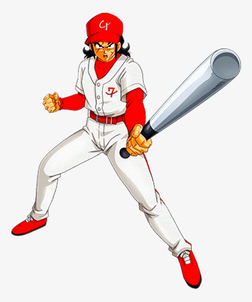 Baseball Player Png - Baseball Yamcha, transparent png download