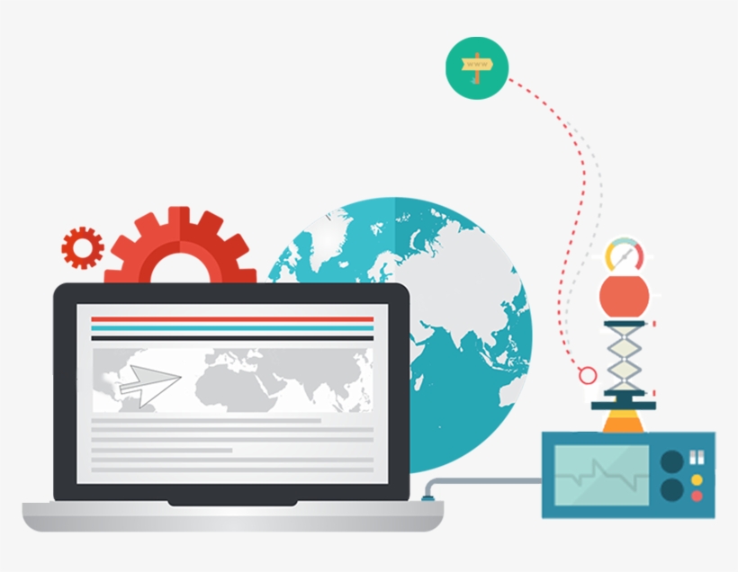 Web Development - World Map, transparent png download