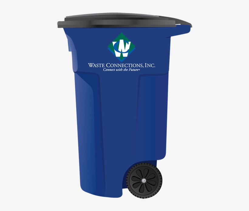 64 Gallon Cart With Wheels - Waste Connections Inc., transparent png download