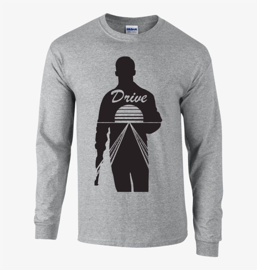 Ryan Gosling Drive Jumper - Hills Longsleeve, transparent png download