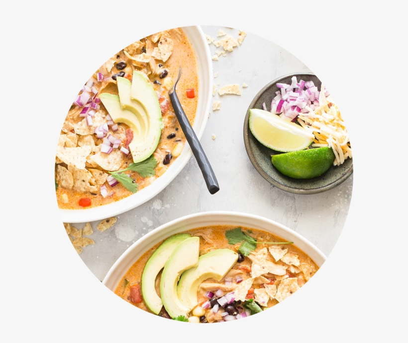 Share Article Creamy Chicken Tortilla Soup On - Superfood, transparent png download