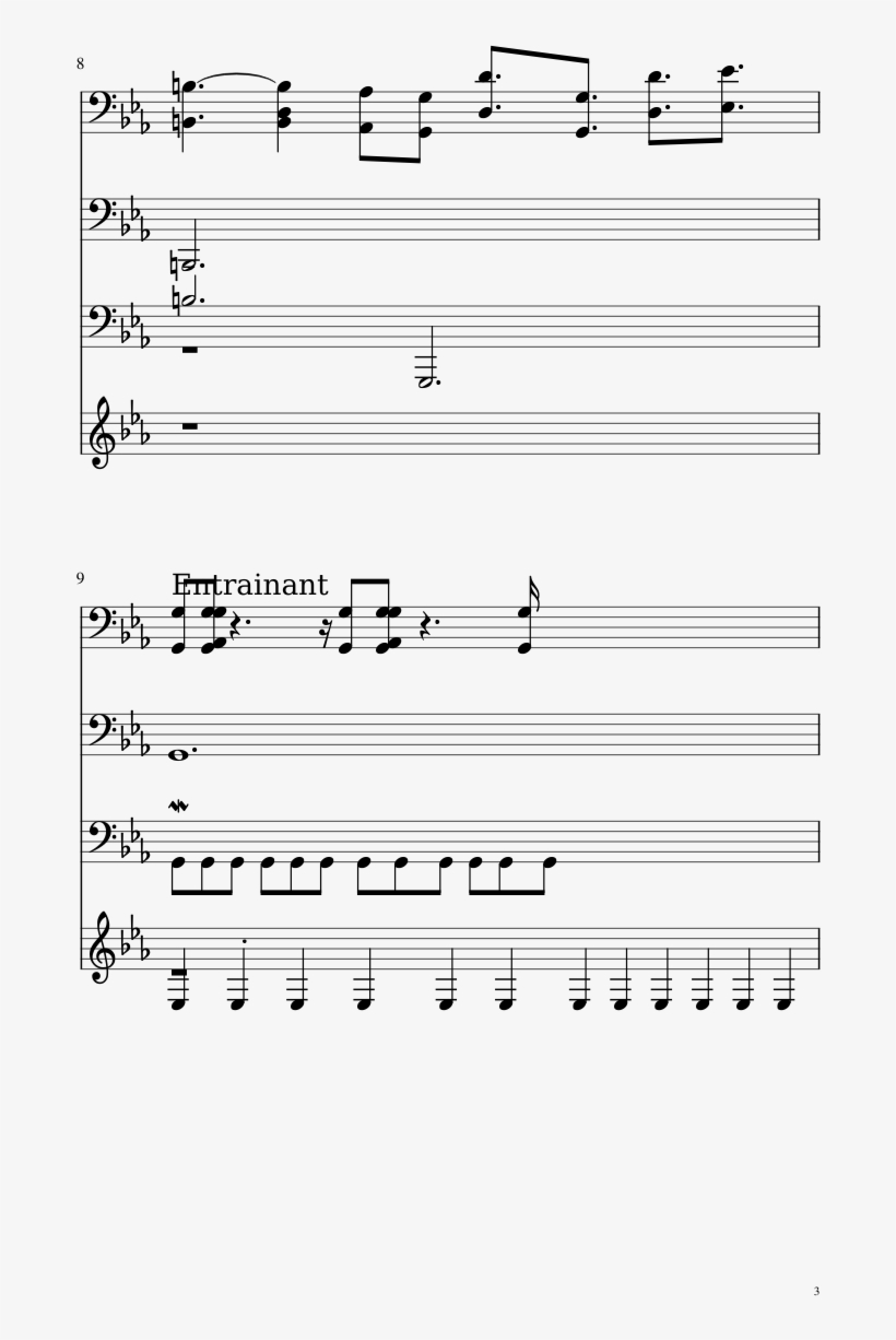 Composed By Kartsy Hatakka & Kimmo Kajasto Sheet Music - Sheet Music, transparent png download
