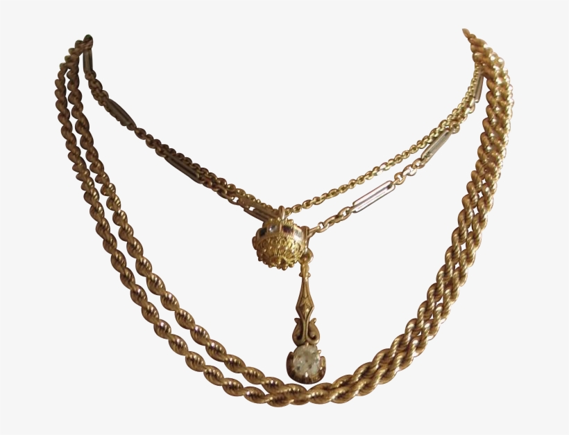 Image Free Library Collection Of Free Download On Ubisafe - Transparent Gold Rope Chain, transparent png download